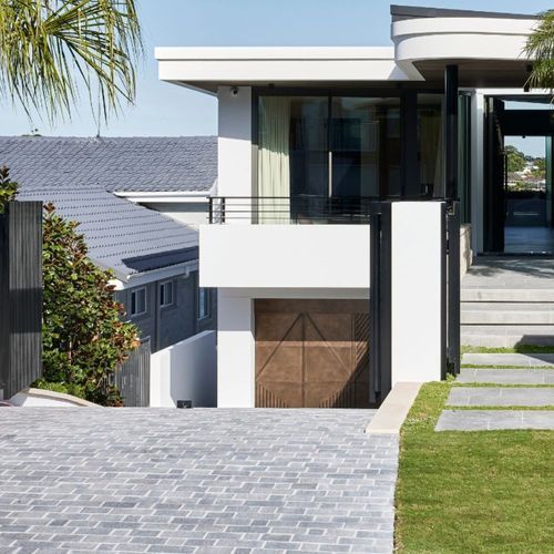 Porphyry Two Colour Mix Cobblestones