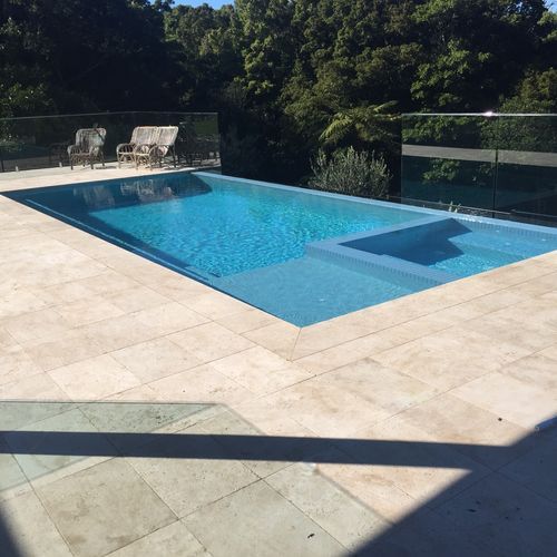 Natural Travertine Coping