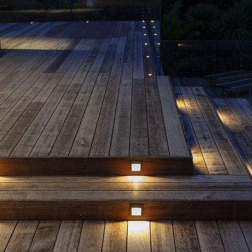 LED Recessed Wall/Concrete Darklight
