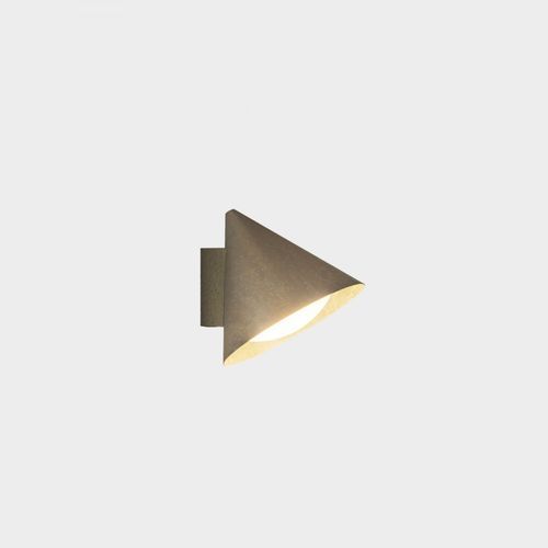 Cone Flush Outdoor Wall Light
