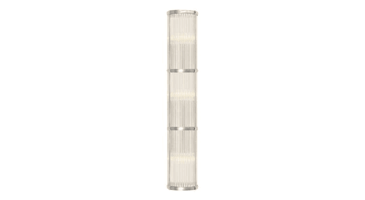 Allen Large Linear Sconce – Nickel