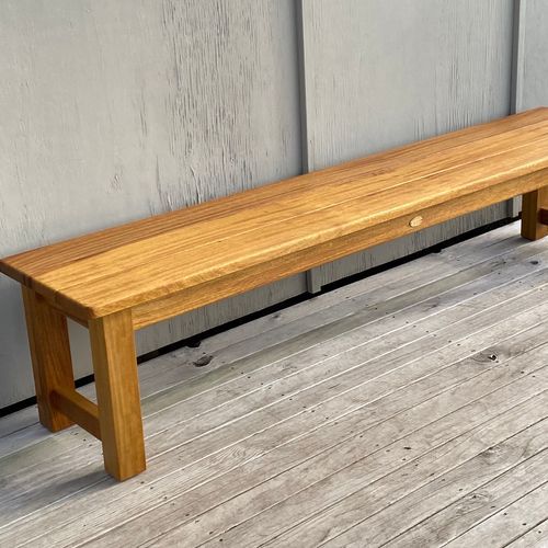 Outdoor Straight Bench