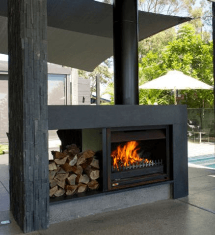 Jetmaster Alfresco Outdoor Wood Fire