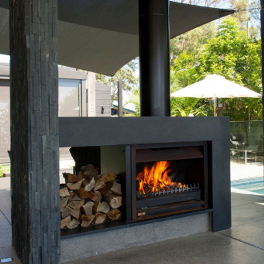 Jetmaster Alfresco Outdoor Wood Fire