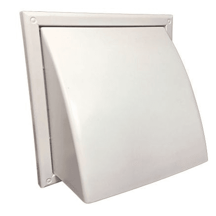 Cowl Wall Vent- White