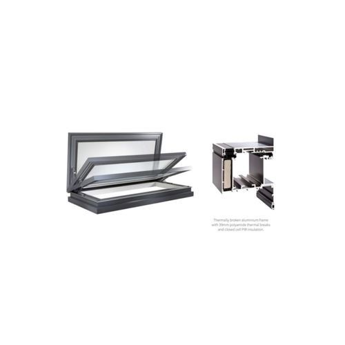 SkyDoor Thermally Broken Hinged Access Rooflight