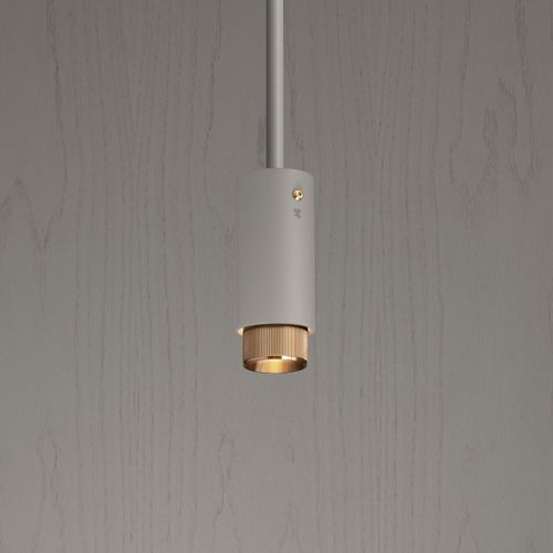 Exhaust Pendant Light - Linear/Stone