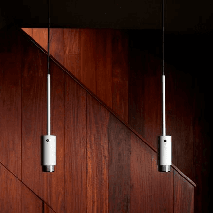 Exhaust Pendant Light - Linear/Stone
