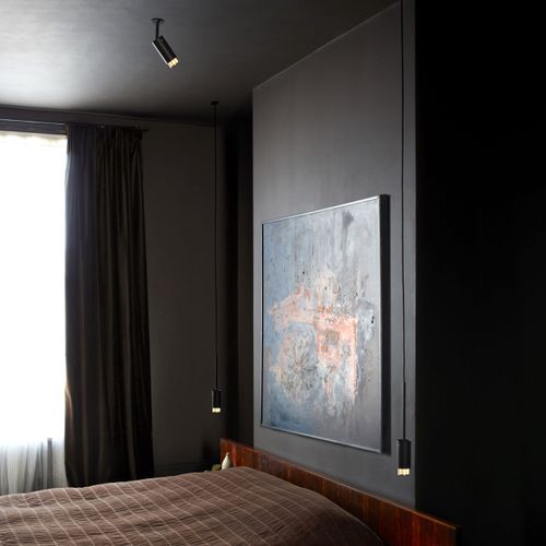 Linear Exhaust Pendant Light | Graphite