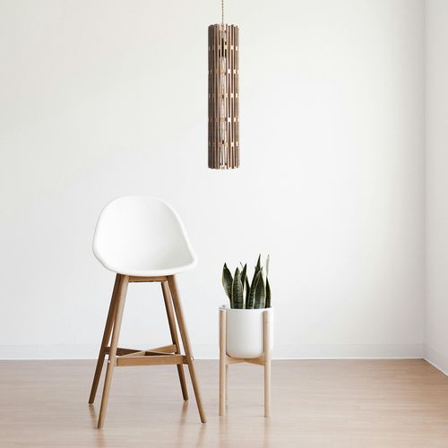 Bcompact Kerf Cylinder Pendant