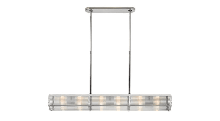 Allen Medium Linear Pendant – Nickel