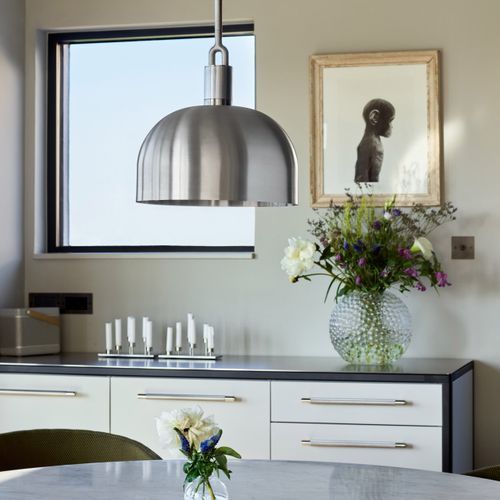 Forked Shade Pendant Light