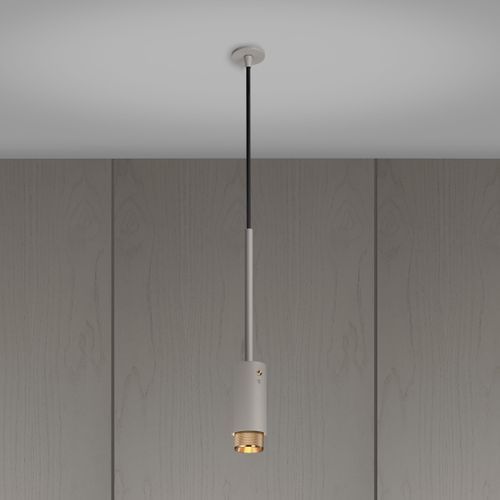 Cross Exhaust Pendant Light | Stone