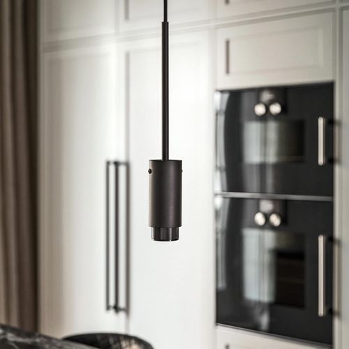 Linear Exhaust Pendant Light | Graphite