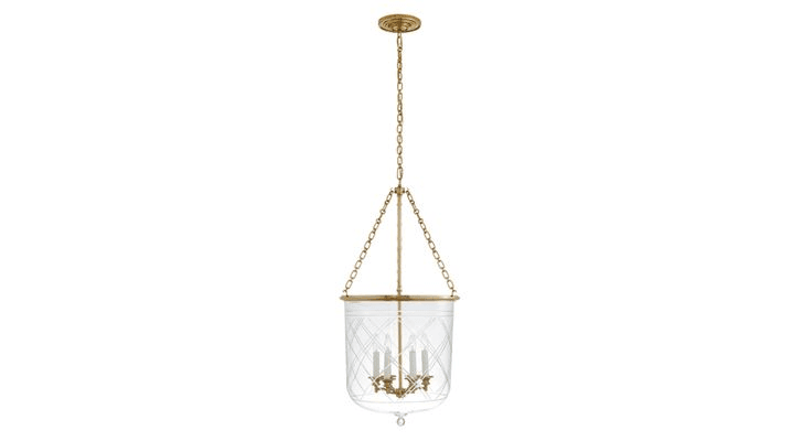 Cambridge Large Smoke Bell Lantern – Brass