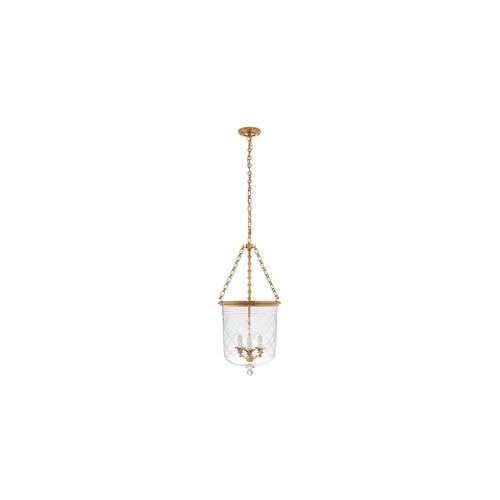 Cambridge Medium Smoke Bell Lantern – Brass