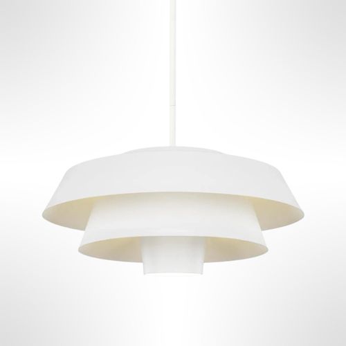ED Brisbin 1L Pendant | Matte White Finish