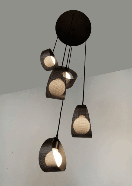 Mini Morgana 5 Cluster Pendant Light