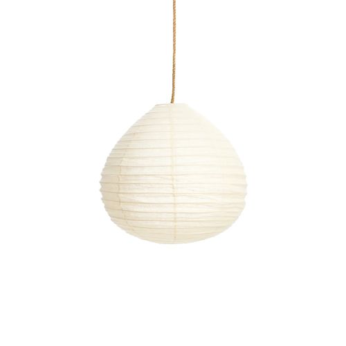 Ivory Linen Lantern  | Pear 60cm