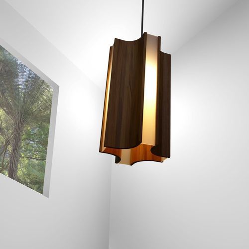 Axis Timber Pendant Light