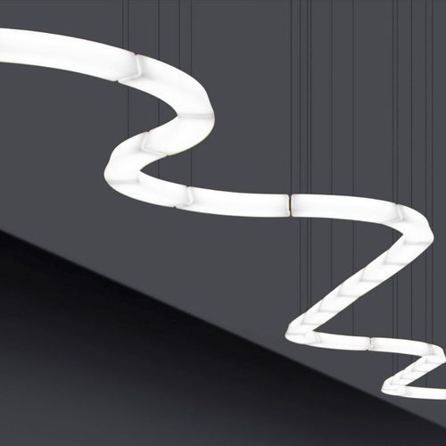 CIRCULAR POL XXL Suspended Pendant by Martinelli Luce