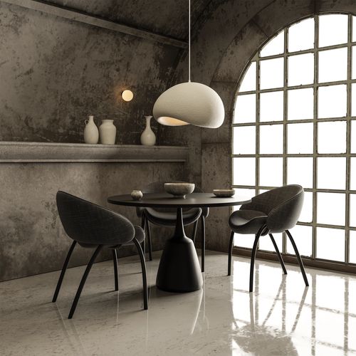 Cardinal Organic Textured Resin Pendant Light