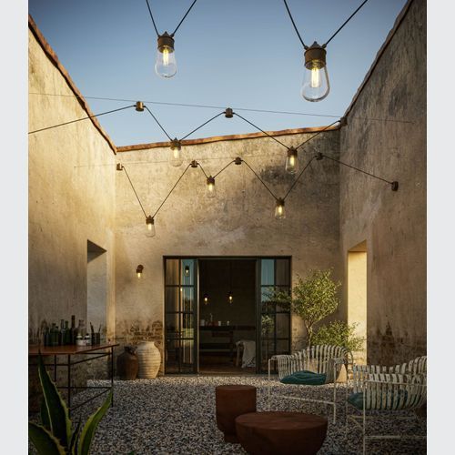 Drop Dual Cable Pendant Light