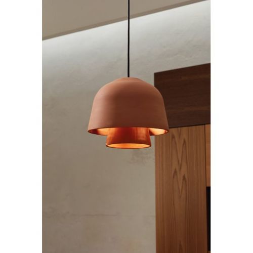 Okina Double Suspension Clay Pendant