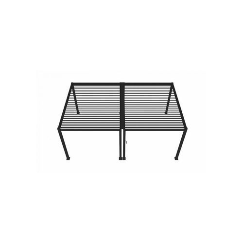 Louvred Pergola Louvre Roof Dark Grey | DTP-LR0406-GY