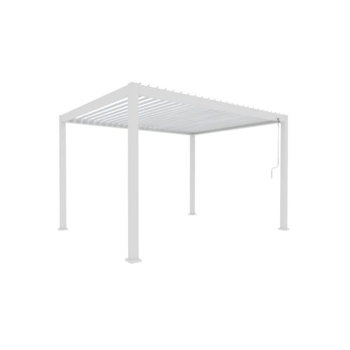 Louvred Pergola Louvre Roof White | DTP-LR0304-WH