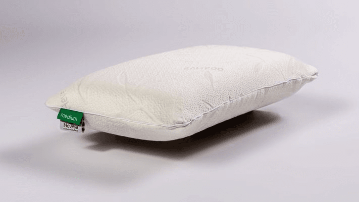 Heveya Organic Latex Pillow with Knitted Bamboo Cover