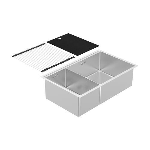 Prep Center Double Bowl + Accessories (ITB450DR)