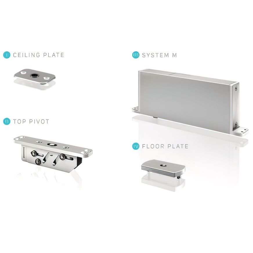 Bellevue FritsJurgens System M+ Concealed Pivot