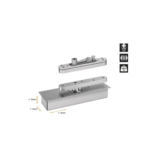 IN.05.500 Pivot for Single or Double Action Doors 500kg