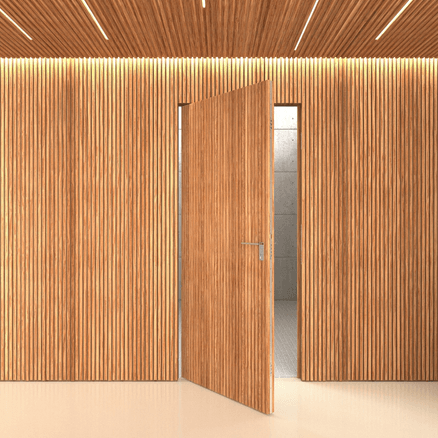 IN.05.202.A/B Concealed Pivot System for Wooden Doors