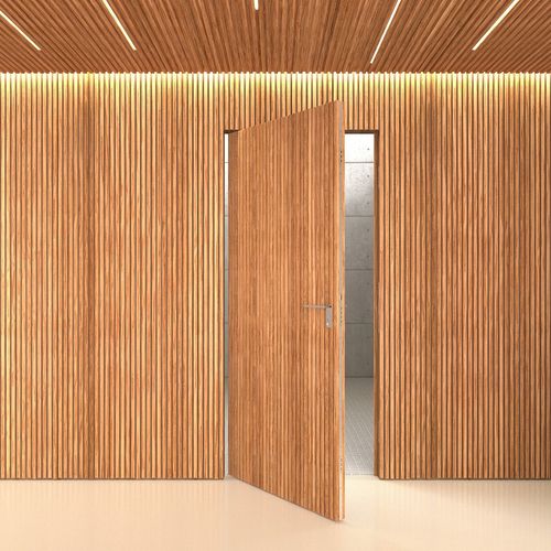 IN.05.202.A/B Concealed Pivot System for Wooden Doors