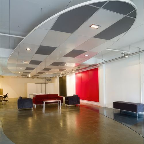 Ecotile Powder Coated Plasterboard Ceiling Tiles