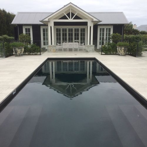 Black Maui Hydrazzo Pool Plaster