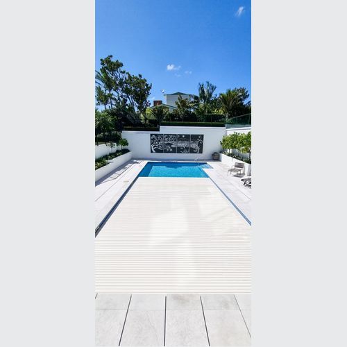 Automated Solid Slat Pool Cover