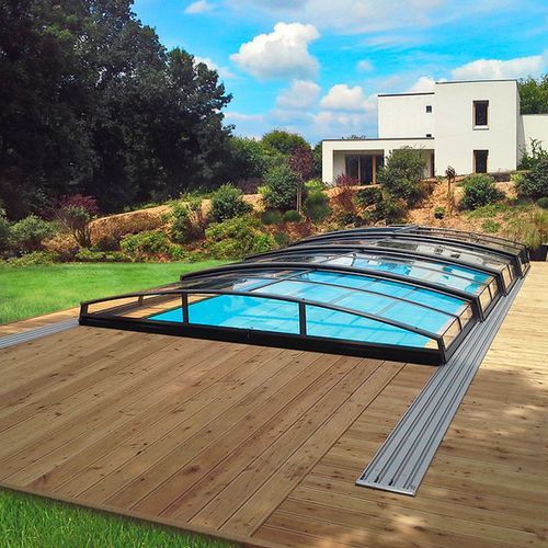 Azure Angle – Set Size Pool Enclosure