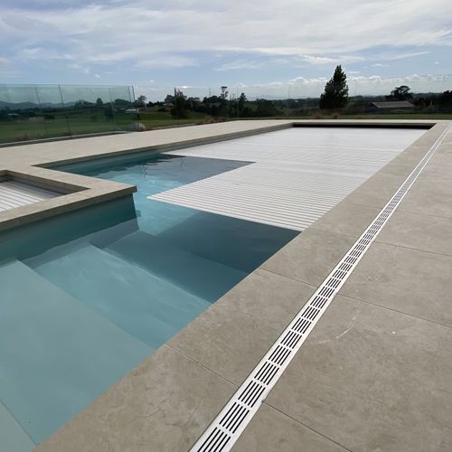 Automated Solid Slat Pool Cover