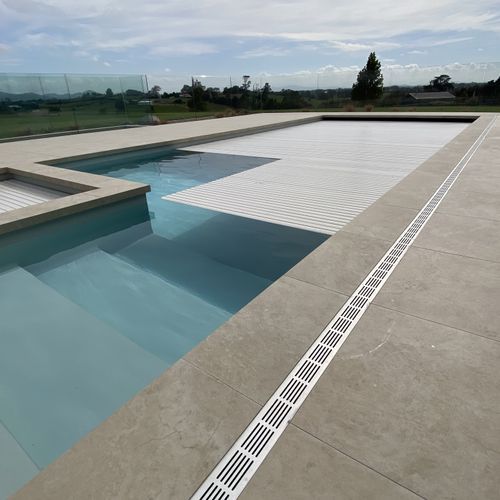 Automated Solid Slat Pool Cover