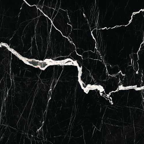 Nero Marquina Benchtop - Black Matt