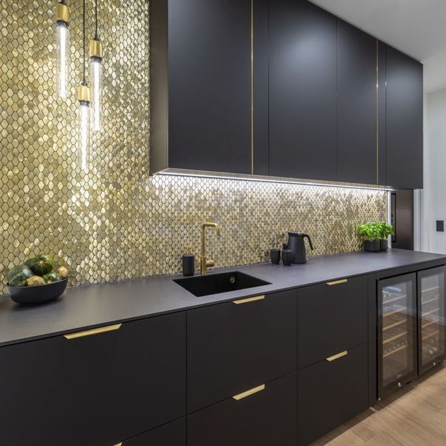 Aluminium - Hex 40 Series | Mosaic Wall Tile