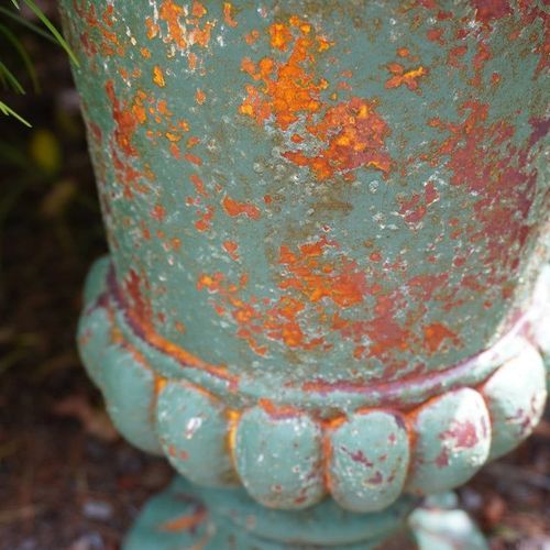Vintage Patina Urn