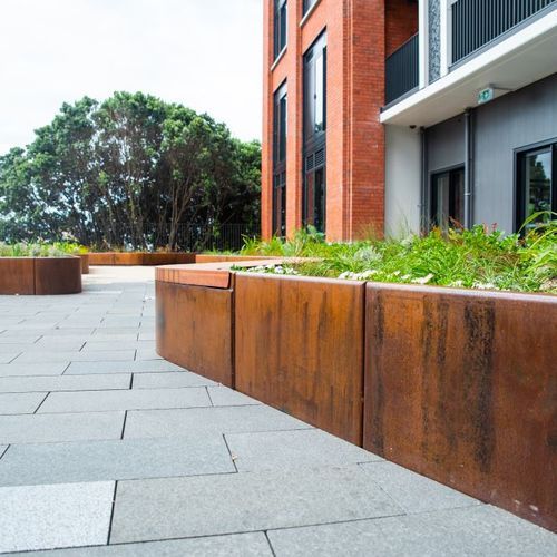 Steel Corten Planter Box