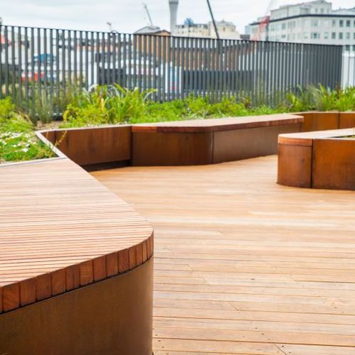 Steel Corten Planter Box