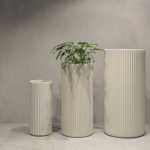 Hibernate 90 Degrees Tall Ribbed - Stone