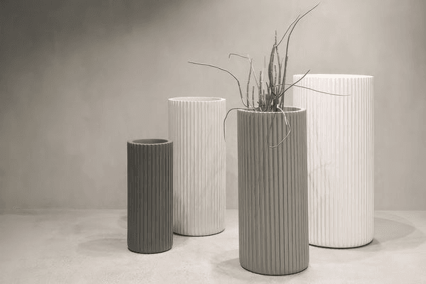 Hibernate 90 Degrees Tall Ribbed - Stone