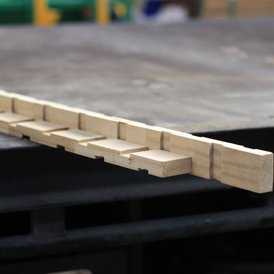 EB1 MP Castellated Timber Cavity Batten